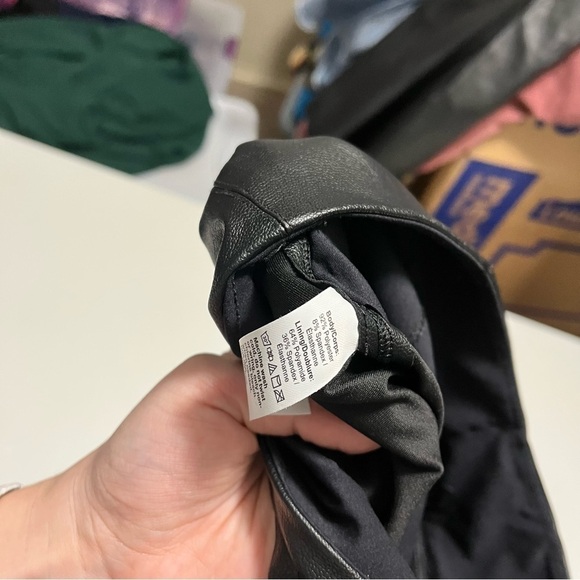 Honeylove Just Like Leather Leggings Small J2 - Picture 9 of 10